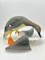 Leurre de chasse réaliste en PE avec ailes rotatives pour la chasse en extérieur et l'éloignement des oiseaux (Canard mâle/Canard femelle)