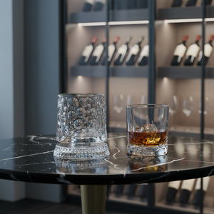 <span class=keywords><strong>Verre</strong></span> à whisky rotatif de luxe avec base en cristal pour bar à domicile - Product Image 5