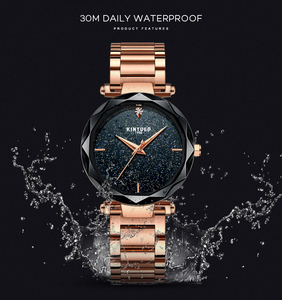 KINYUED Donne <span class=keywords><strong>Di</strong></span> <span class=keywords><strong>Orologi</strong></span> <span class=keywords><strong>di</strong></span> <span class=keywords><strong>Lusso</strong></span> Magnetica Cielo Stellato Femminile Orologio Al Quarzo Orologio Da Polso delle signore <span class=keywords><strong>di</strong></span> Modo orologio da polso - Product Image 4