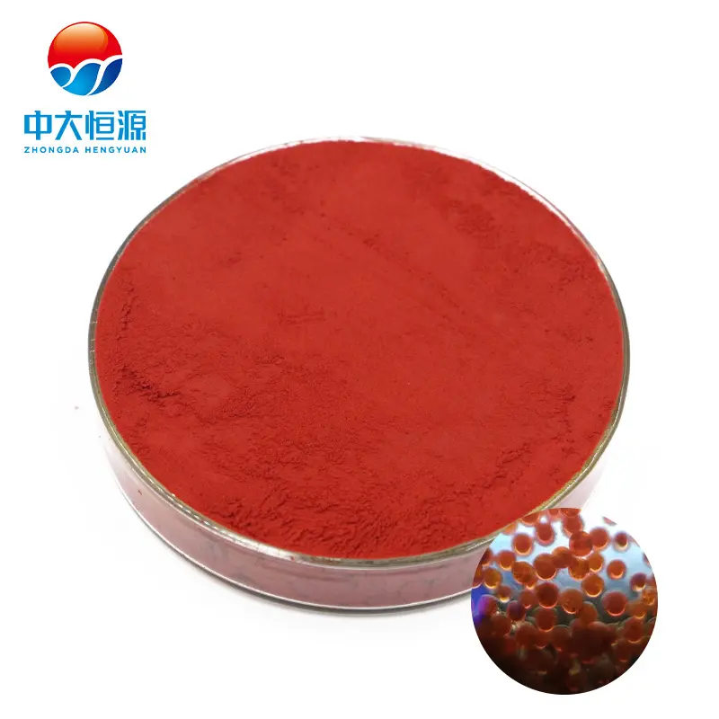 Chất lượng cao Astaxanthin số lượng lớn bột chống oxy hóa tinh khiết Astaxanthin bột