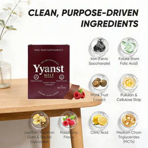 Complément Alimentaire Oral au Fer Formule Douce OEM/ODM – Bandes Véganes à Dissolution Rapide pour Adultes – Échantillon Gratuit – Soutient l'Énergie - Product Image 4