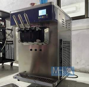 Máquina para Hacer Helados con Forma de Espagueti, Máquina de Gelato para Mostrador con Certificación CE para Cafeterías y Bares - Product Image 4