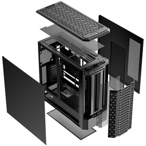 Segote Aeris ws1 siêu máy chủ ổ cắm kép trường hợp khung máy trạm Máy tính để bàn trường hợp máy tính, đa ổ cứng NAS trường hợp - Product Image 6