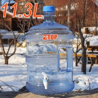 Bouteille d'eau en plastique réutilisable 19 litres 20 litres 5 gallons sans Bpa avec distributeur
