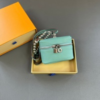 Dompet Koin Kompak Kulit Sapi Asli Motif Manik-Manik, Unisex, Sederhana, Lembut, Portabel, Bisa Digantung di Leher, Untuk Lipstik & Makeup