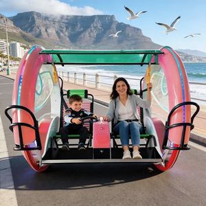 Voiture <span class=keywords><strong>de</strong></span> bar à musique panoramique sur roues avec design surélevé pour les excursions en parc d'attractions panoramiques - Product Image 2