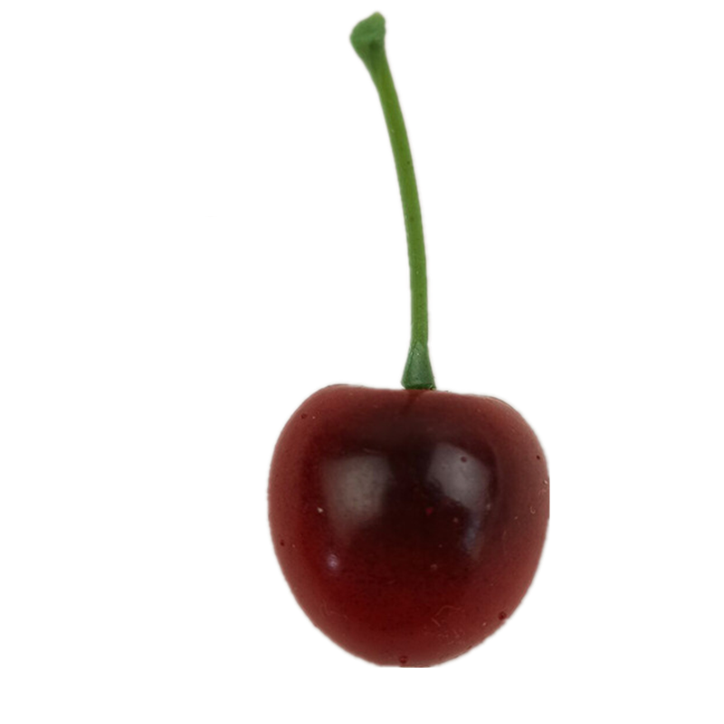 10 Paia Ciliegie Finte Decorative - Modelli Frutta Artificiale Per Centrotavola E Foto - Foto 4