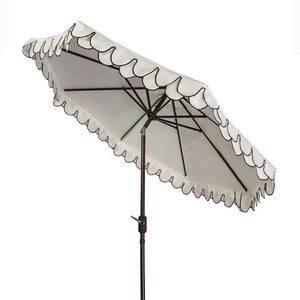 <span class=keywords><strong>Parasol</strong></span> de soleil imperméable en aluminium et de grande taille, dispositif d'extérieur réglable avec frange, pour terrasse, café, Patio et jardin - Product Image 1
