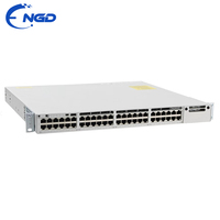 Switch de Red Usado Serie 9300, Switch de Acceso Ethernet PoE de 48 Puertos Gigabit con Uplink de Alta Velocidad C9300-48P-E