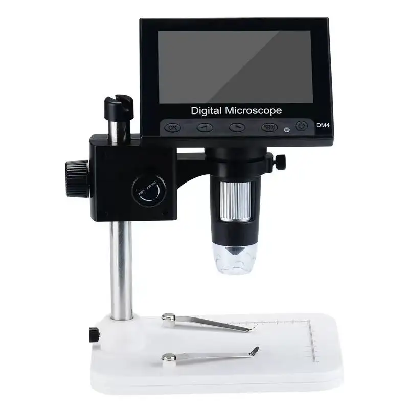 Mikroskop Digital Industri Definisi Tinggi 4.3 Inci Pembesar Layar 720P Bawaan 1000X Mikroskop Elektronik Digital