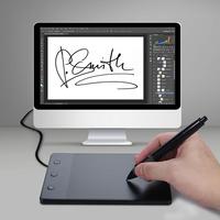 Huion H420 4x2 pulgadas Asequible Diseño de arte digital Dibujo Tableta gráfica para PC