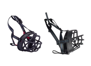 Bozal para perro cesta Bozal de plástico flexible suave Bozal ajustable para perro - Product Image 4