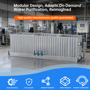 Équipement de purification d'eau modulaire intégré pour le <span class=keywords><strong>traitement</strong></span> des eaux usées emballées en usine, de 26 396 à 1 583 777 gallons/jour - Product Image 6