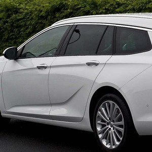 Viseras para Ventanas de Opel Insignia / Vauxhall Insignia / Buick Regal Sedan 2008-2021, Deflectores de Viento Negros Planos con Cinta Adhesiva, Protectores Contra la Lluvia - Product Image 6