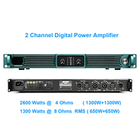 Amplificateur de puissance numérique multi-2 canaux PX1200S, mélangeur audio professionnel, DSP, système de sonorisation pour karaoké