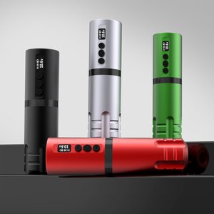 Máquina de Tatuaje Rotativa Inalámbrica Recargable con Pantalla LED de 1800 mAh, Pluma de Tatuaje Profesional para Uso Artístico Corporal - Product Image 2