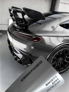 Film de protection de carrosserie automobile en vinyle auto-adhésif de haute qualité, effet métal liquide, résistant aux rayures - Product Image 3