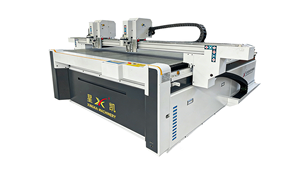 Máquina de <span class=keywords><strong>Corte</strong></span> de Cuero de Doble Cabezal Intercambiable 1625, Venta Directa de Fábrica, Cortadora Automática para Zapatos y Bolsos - Product Image 6