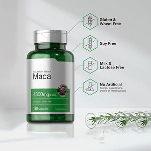 Capsule di Radice di Maca per la Salute Sessuale Maschile, Energizzante Naturale, Potenziatore di Resistenza e Stimolatore della Libido - Product Image 2