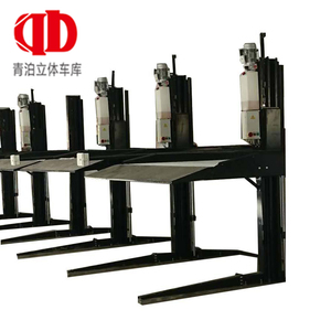 Ascensore per Parcheggio a Due Colonne, Doppio Cilindro, Funzionamento Fluido, Uso Domestico/Garage, 1 Anno di Garanzia, Sollevatore Auto Verticale - Product Image 2