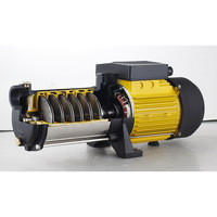 Pompe centrifuge multi-étages transfrontalière en acier inoxydable MH ESPA110V/220V, pompe de surpression pour eau du robinet et eau de puits, norme britannique/américaine, OEM