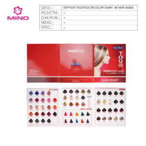 Cartela de Cores SOFTSUB para Escolha de Cores de Cabelo, Design Profissional para Mistura de Cores de Cabelo - Product Image 3