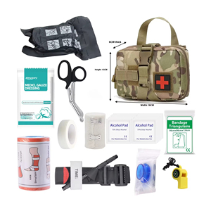 Equipo Multifuncional para Campismo al Aire Libre, Kit de Herramientas de Supervivencia de Emergencia, Suministros Tácticos de Primeros Auxilios, Artículos Esenciales de Seguridad - Product Image 1