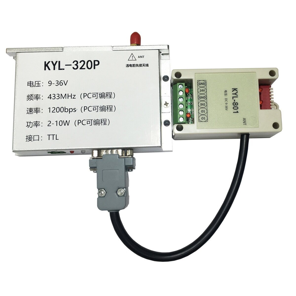KYL-801P-10W โมดูลไร้สายแบบ 1 ช่องสำหรับสวิตช์จำนวน