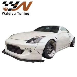 Alerón Delantero y Divisor de Parachoques Estilo <span class=keywords><strong>RB</strong></span> de Fibra de Vidrio FRP para Nissan 350Z Z33 2002-2008 - Product Image 4