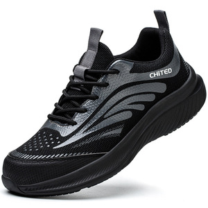Zapatillas de seguridad con punta de acero ligeras para hombre CHITED, superventas, zapatos de construcción transpirables con malla EVA para uso en invierno - Product Image 4