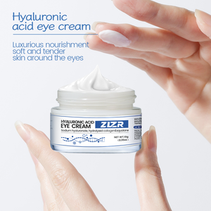 ครีมบำรุงรอบดวงตาไฮยาลูรอนิค แอซิด ZLZR ผสมโซเดียมไฮยาลูโรเนต คอลลาเจน สควาเลน เพื่อความชุ่มชื้นอย่างล้ำลึกและผิวกระจ่างใส 10 กรัม - Product Image 3