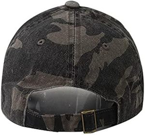 Tùy Chỉnh Thêu Biểu Tượng Rừng Camo Phổ Thông Vải Kinh Doanh Thể Thao Bóng Chày Mũ Đỉnh Ngoài Trời Đi Bộ Đường Dài Săn Bắn - Product Image 5