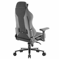 Chaise de jeu en tissu pour la maison, chaise de gamer avec accoudoirs 4D réglables, chaise PC confortable, chaise de jeu moderne