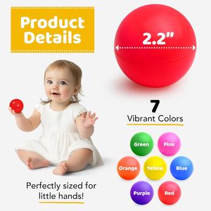 CZFIT Wholesale Custom Logo Plastic Ball Pit Balls, Ocean Balls for Brand Promotion and Corporate Marketing Activities - Product Image 2