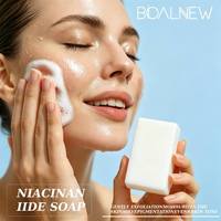 Savons OEM ODM à la Niacinamide pour un nettoyage en profondeur, hydratants, blanchissants, nourrissants, lissants, savons pour le bain, savons naturels éclaircissants