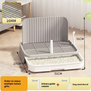 Pequeno Médio-Sized <span class=keywords><strong>Dog</strong></span> Teddy Drawer Tipo Cocô Scooper Anti-Splash Toilet Plástico Artefato Eco-Friendly Anti-excremento Urina - Product Image 6