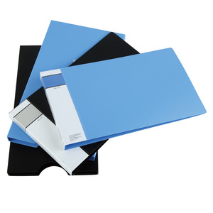 Comix A610 Porte-documents à pince pour factures fiscales, en plastique bleu, avec pince simple et robuste - Product Image 5