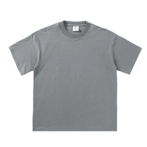 Hot Customized 250g Unisex Short Sleeved Men's Solid Color <b>T</b>-<b>Shirt</b> Base <b>T</b> <b>Shirt</b> for Women <b>Ladies</b> - Product Image 6