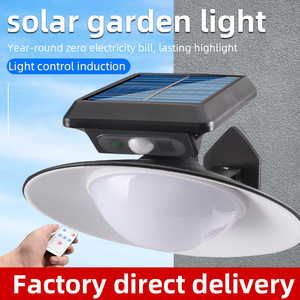 Solar <b>Led</b> Outdoor Wall <b>Light</b> <b>With</b> <b>Motion</b> <b>Sensor</b> Waterproof For Garden Courtyard - Product Image 3