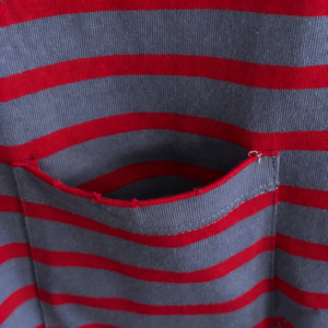 HOHI Nuovi Arrivi: T-shirt Unisex di Lusso con Stampa a Righe e Lettera P, Maniche Corte, Girocollo, Moda per Uomo e Donna - Product Image 5