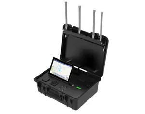 10km Portable Drone Detector IP65 can locate drone and controller position UAV Detection Device drone defense system