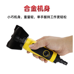 HIFESON 4128 Pneumatic <b>Grinder</b> 3 In Right <b>Angle</b> Air Tool For Metal Deburring Side Exhaust Trigger Switch - Product Image 4