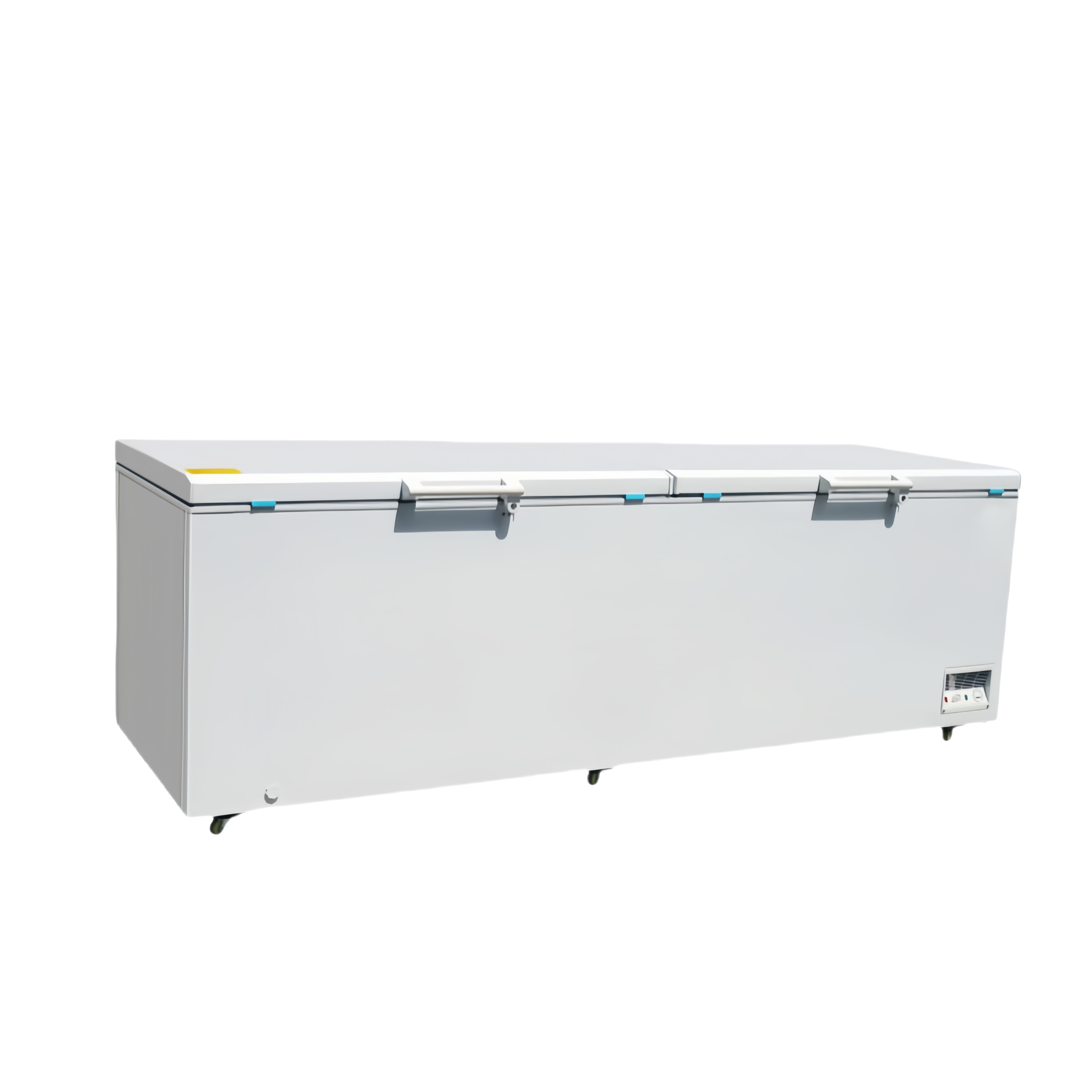 commercial chest freezer stainless steel top