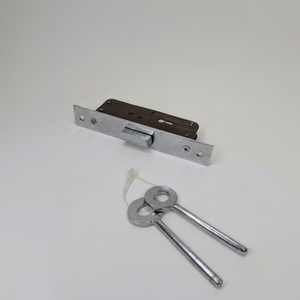 ประตูเหล็กนิรภัยเดดล็อค 25x78 มม. ทนทาน ปลดล็อคด้วยกุญแจ ติดตั้งง่าย - Product Image 1