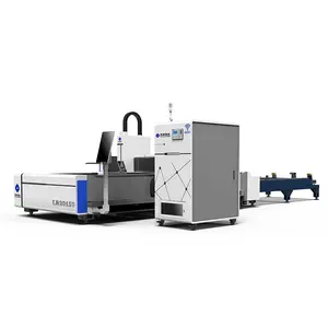 Steel Laser Cutting Machine Metal Iron Lazer Cutter Optical Cnc Fiber 4kw 6kw Laser Steel Cutting Machine Price