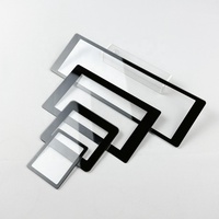 Panneau de commande en verre trempé sérigraphié sur mesure, épaisseur 1 mm/2 mm/3 mm, pour appareils électroménagers et équipements industriels