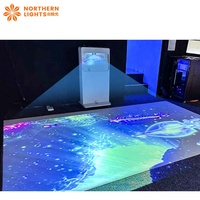 Projecteur de sol interactif mobile pour enfants, terrain de jeu interactif, projection pour parc de jeux pour enfants