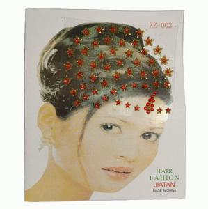Adesivo per capelli con strass di nuova moda per le donne adesivo decorativo per il viso - Product Image 1