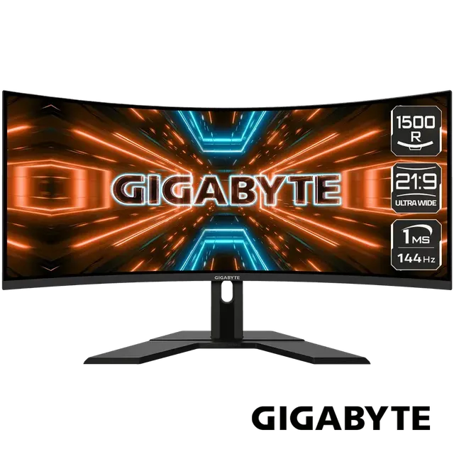 34-Inch Curved Gaming Monitor G34WQC - 3440x1440 144Hz VA Panel | 1500R Ultrawide, HDR400, VESA Mount