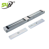 Fail Safe électromagnétique 12v/24VDC Led minuterie 280kg(600lbs) Maglock contrôle d'accès Em simple Elock porte en bois serrure magnétique